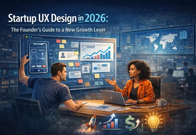Startup UX Design in 2026: The Founder’s Guide to a New Growth Lever